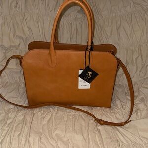 Tan Leather Satchel